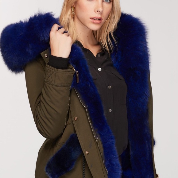 Samuel Reiz Fur Parka Coat Winter Jacket - Picture 5 of 6